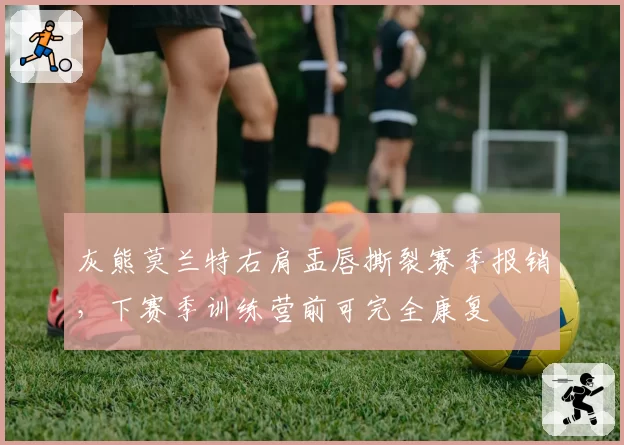 灰熊莫兰特右肩盂唇撕裂赛季报销，下赛季训练营前可完全康复